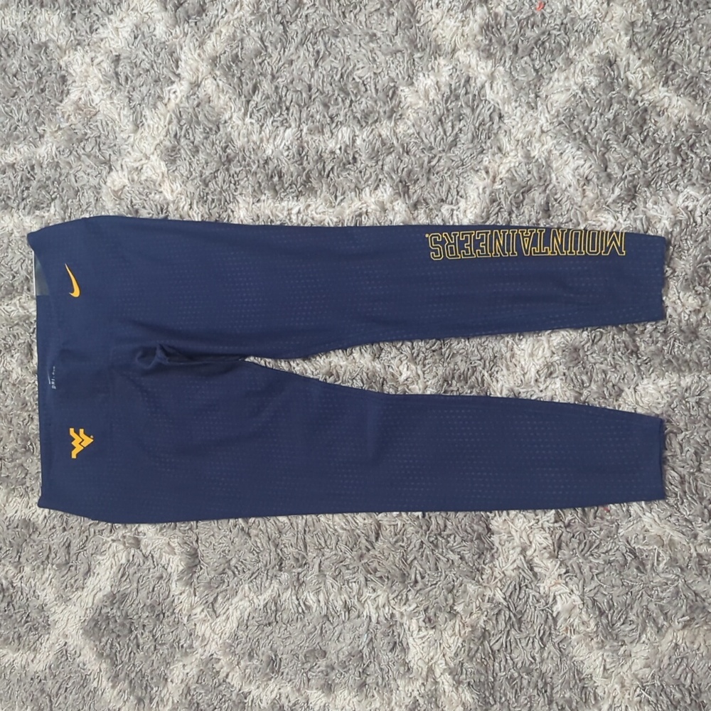 Nike WVU Mountaineers Legend Dri-FIT Leggings Womens XL NWT 2015